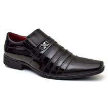 Sapato Social Moderno Confortável Marrom