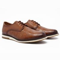 Sapato Social Oxford Couro Legítimo Sider Esporte Fino Preto - moc flex