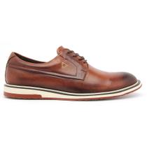 Sapato Social Oxford Couro LegÍtimo Tabaco Masculino Casual