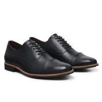 Sapato Social Oxford Derby Em Couro 018