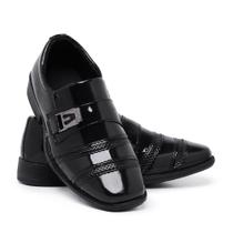 Sapato social Oxford infantil Masculino Verniz-443