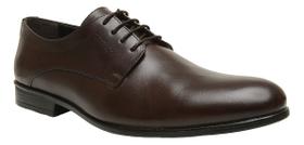Sapato Social Oxford Masculino Couro Bovino Confort Clássico