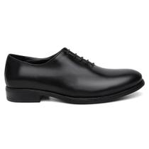 Sapato Social Oxford Masculino Couro Clássico Elegância