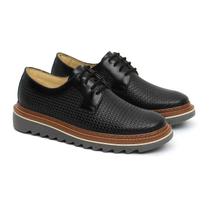 Sapato Social Oxford Masculino Dubay Santorini Preto