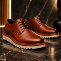 Sapato Social Oxford Masculino GuGi Casual Confortável Solado Tratorado Antiderrapante 5401-GG