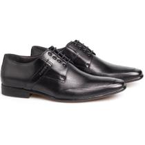 Sapato Social Oxford Masculino Rafarillo Couro Bico Quadrado