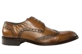 Sapato Social Oxford Tan - Cód 4088