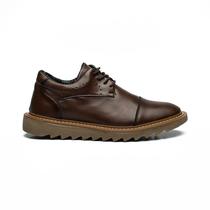 Sapato Social Oxford Verona Tratorado Confortável Masculino Social Brogue
