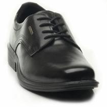 Sapato Social Pegada em Couro 124773-01 Masculino-Preto