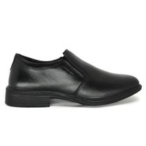 Sapato Social Pegada Masculino Couro Sem Cadarço 124778 Cor:PretoTamanho:41 Sapato Social Pegada Masculino Couro Sem Cadarço 124778 Cor:PretoTamanho:41