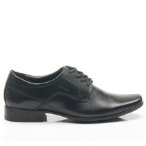 Sapato Social Pegada Masculino em Couro Preto 124654-01