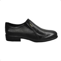 Sapato Social Pegada Masculino em Couro Preto 124772