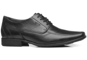 Sapato Social Pegada Masculino em Couro Preto 12650201