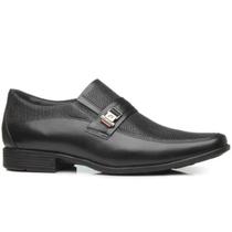 Sapato Social Pegada Weal Couro Masculino Preto