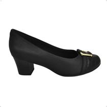 Sapato social Piccadilly salto confortavel robusto joanete 110157 Sapato social Piccadilly salto confortavel robusto joanete 110157