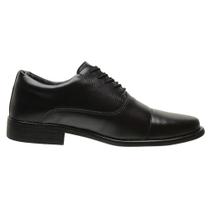 Sapato Social Pires Shoes com Costuras Bico Redondo e Sola Emborrachada Sapato Social Pires Shoes com Costuras Bico Redondo e Sola Emborrachada