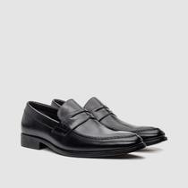 Sapato Social Preto Couro Elegancia Premium Qualidade Sofisticação E Estilo Zapattero