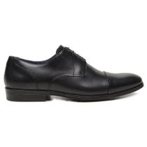 Sapato Social Preto em Couro 37996B Sapato Social Preto em Couro 37996B