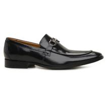 Sapato Social Preto em Couro 58006 Sapato Social Preto em Couro 58006