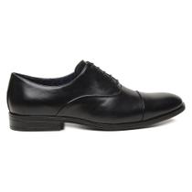 Sapato Social Preto em Couro 87006B Sapato Social Preto em Couro 87006B