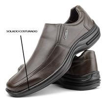 Sapato Social Preto Masculino Anti Stress Ortopédico Confort Sapato Social Preto Masculino Anti Stress Ortopédico Confort