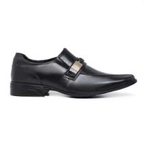 Sapato Social Preto Masculino Couro Legitimo Calçado Oxford