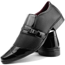Sapato social preto masculino sollano 103 Sapato social preto masculino sollano 103