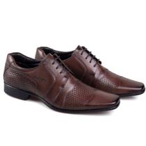 Sapato Social Rafarillo Couro Mogno 79382 Sapato Social Rafarillo Couro Mogno 79382