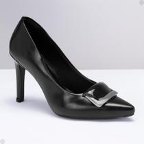 Sapato Social Scarpin Feminino Salto Alto Bico Fino Slingback Sapato Social Scarpin Feminino Salto Alto Bico Fino Slingback