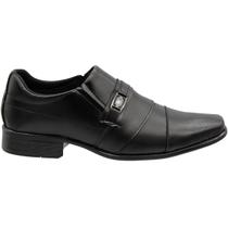Sapato Social Socialle S/Cadarço Aplique Metal Masculino