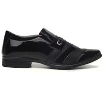 Sapato Social Sollano Elegante Masculino com Detalhe Fivela
