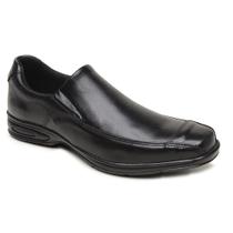 Sapato Social Sport Fino Casual Versátil Confortável Preto Anti-Stress