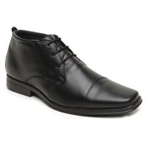 Sapato Social Sport Fino Masculino Couro Preto Leve Confort Sapato Social Sport Fino Masculino Couro Preto Leve Confort