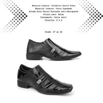 Sapato Social Verniz Calce Fácil masculino com forro - Fivestar