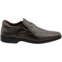 Sapato Social West Line Sem Cadarço Aplique Metal Masculino