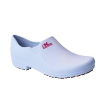 Sapato soft grip solado borracha anti-derrapante chef cozinheiro - branco - KADESH Sapato soft grip solado borracha anti-derrapante chef cozinheiro - branco - KADESH
