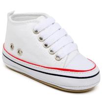 Sapato Tênis Bebe Baby Conforto Primeiros Passos Branco