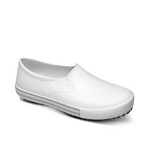 Sapato Tipo Tênis Enfermagem Cozinha Antiderrapante N 37 Branco Soft Works