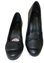 Sapato usaflex al3902 médio conforto em couro preto para joanete Sapato usaflex al3902 médio conforto em couro preto para joanete