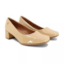 Sapato Usaflex Salto Bloco AF3612004 Sapato Usaflex Salto Bloco AF3612004