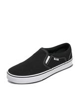 Sapato Vans Asher Slip-On preto/branco tamanho 9 Sapato Vans Asher Slip-On preto/branco tamanho 9
