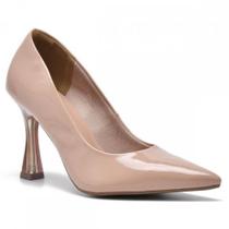 Sapato Via Marte 22-13506-02 Scarpin Verniz Feminino