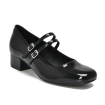 Sapato Via Marte Feminino Verniz Preto Sapato Via Marte Feminino Verniz Preto