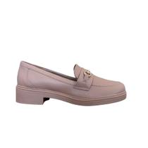 Sapato Via Marte Mocassim Loafer Feminino 011003 Frapuccino