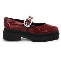 Sapato Via Uno 584067 Mocassim Flatform Meia Pata Feminino