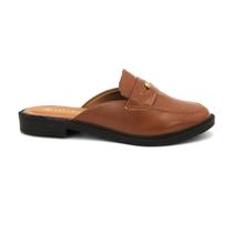 Sapato Via Uno 830 Sapatilha Mule Baixo Fivela Moda Feminino Sapato Via Uno 830 Sapatilha Mule Baixo Fivela Moda Feminino