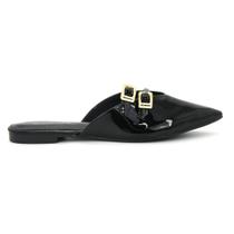 Sapato Via Uno 866053 Sapatilha Mule Bico Fino Feminino