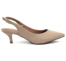 Sapato Vizzano 1122.806 Salto Mule Social Calcanhar Aberto Feminino