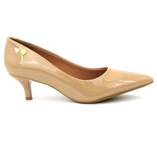 Sapato Vizzano 1122.828 Scarpin Social Salto Baixo Bico Fino Feminino