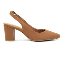 Sapato Vizzano 1290.503 Scarpin Salto Calcanhar Aberto Feminino